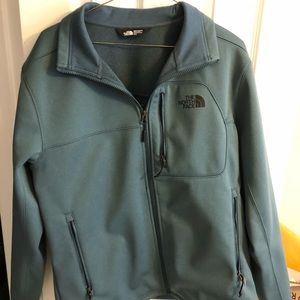 Teal North Face Apex Risor Jacket M